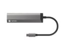 Natec Stacja dokująca Multi Port Fowler Slim USB-C PD, 2x USB 3.0, HDMI 4K