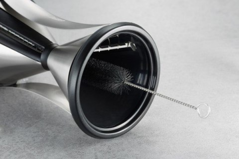 GEFU SPIRELLI XL krajalnica Ręczny Czarny, Stal nierdzewna Plastik, Stal nierdzewna