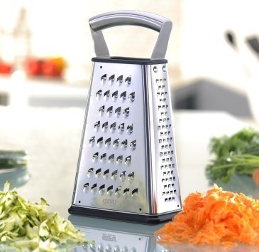 GEFU VITALES LASER CUT Tarka z pojemnikiem Stal nierdzewna