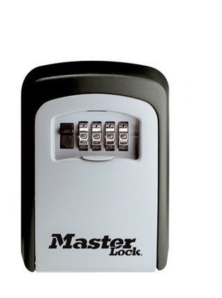 MASTER LOCK 5401EURD szafka na klucze Metal Czarny, Szary