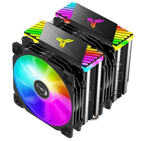 Chłodzenie procesora Jonsbo CR-2000GT z chłodnicą i wentylatorem 12 cm, kolor czarny, 1 szt.