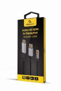 Gembird Adapter HDMI do DP 4K M 60Hz USB-A powered