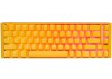 Ducky One 3 Yellow SF klawiatura Gaming USB QWERTY US English Żółty