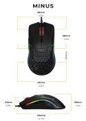 Glorious PC Gaming Race Model O- myszka Po prawej stronie USB Typu-A Optyczny 3200 DPI