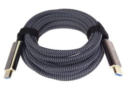 Kabel HDMI PremiumCord Ultra High Speed 2.1 światłowodowy 8K@60Hz, pozłacany 10m