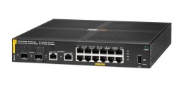 HPE Aruba Networking Aruba 6000 12G Class4 PoE 2G/2SFP 139W Zarządzany L3 Gigabit Ethernet (10/100/1000) Obsługa PoE 1U