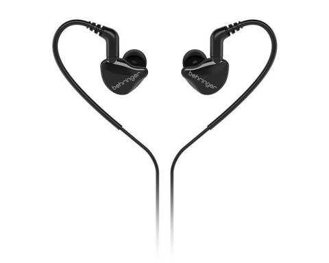 Słuchawki dwudrożne dokanałowe Behringer MO240-CK PRO - czarne