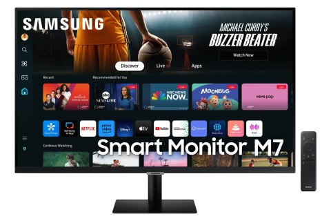 Samsung M70D monitor komputerowy 81,3 cm (32") 3840 x 2160 px 4K Ultra HD LED Czarny
