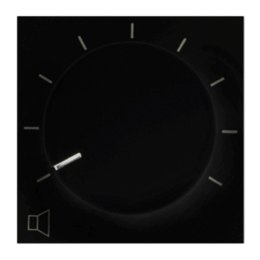 Audac AUDAC VC3036/B 100V volume control 36W 45 x 45 mm black version