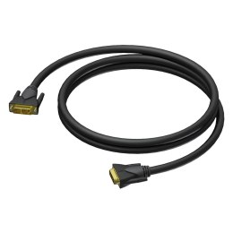 Kabel DVI-D - DVI-D 3 m juodas (CLV140/3)