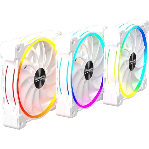 Alpenföhn Wing Boost 3 ARGB 120mm High Speed - wentylator czarny, 3 szt.