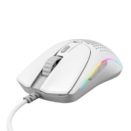 Myszka Glorious Model O 2 Mini Gaming Maus, RGB - biała