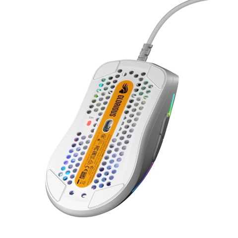 Myszka Glorious Model O 2 Mini Gaming Maus, RGB - biała