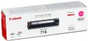 Canon Toner 716 kaseta z tonerem 1 szt. Oryginalny Purpurowy