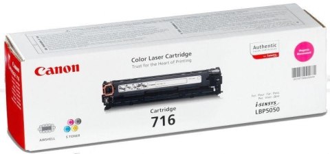 Canon Toner 716 kaseta z tonerem 1 szt. Oryginalny Purpurowy