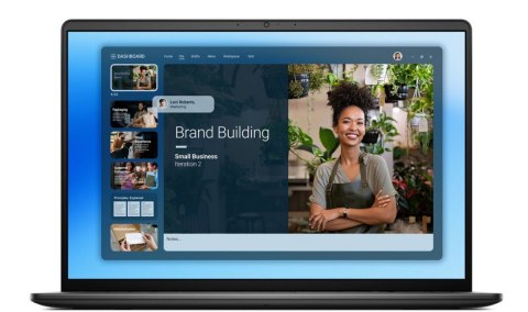 Dell Laptop Dell 16 DC16250 W11P C5 120U/16GB/512GB/16.0 FHD+/Int/FgrPr/WLAN + BT/Backlit Kb/3 Cell/3YPS Carbon Black