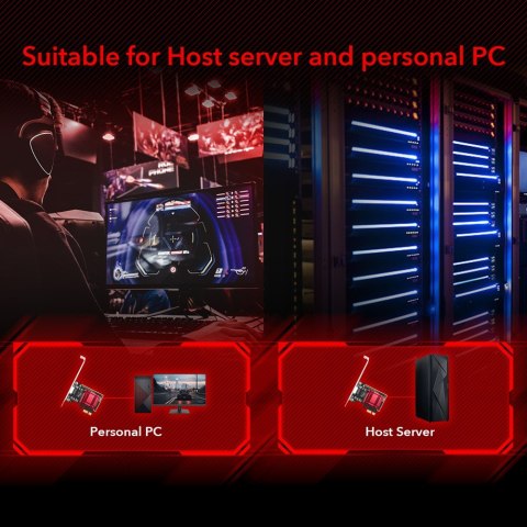 Cudy Karta sieciowa PE25 2.5 Gb PCI-E