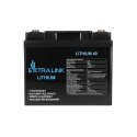 Extralink Akumulator LiFePO4 40AH 12.8V, BMS