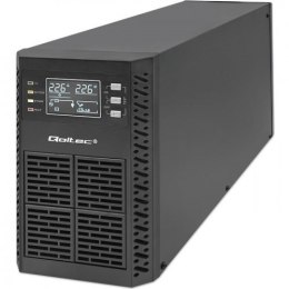 UPS Qoltec 52281 2kVA 2000W (Podwójnej konwersji (online)) 3xgniazdo sieciowe