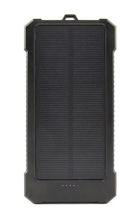 Power bank solarny Gembird PB10-SOLAR-1 10000 mAh czarny