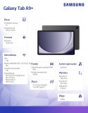 Samsung Tablet Galaxy Tab A9+ Rework 11 cali Wifi 6/128GB szary