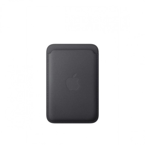Apple Portfel z tkaniny FineWoven z MagSafe do iPhonea - czarny