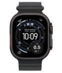 Apple Watch Ultra 3 GPS + Cellular, koperta 49 mm z tytanu w kolorze czarnym, pasek Ocean w kolorze czarnym