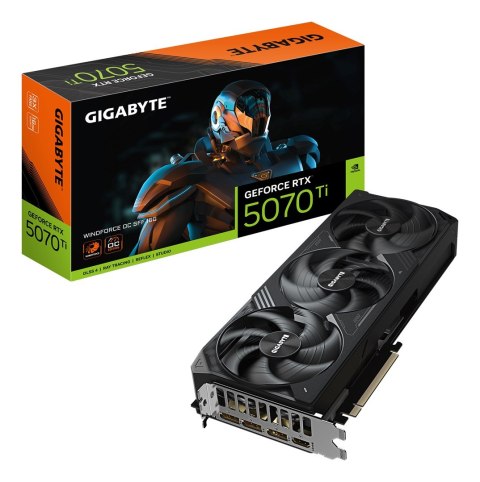 Karta graficzna Gigabyte GeForce RTX 5070 Ti WINDFORCE OC SFF 16GB