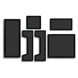 DEMCiflex DF0335 część obudowy do komputera Filtr przeciwpyłowy