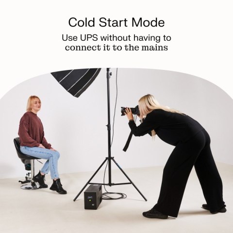 Green Cell Zasilacz awaryjny UPS 480W/850VA modyfikowana sinusoida