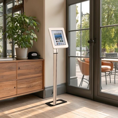 Maclean Stojak, uchwyt reklamowy do tabletu, podłogowy z blokadą MC-645 , 9.7-10.1 cali, uniwersalny