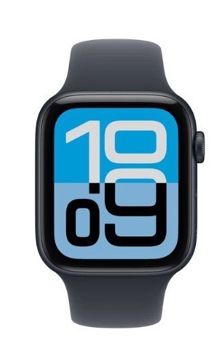 Apple Watch SE 3 GPS+Cellular koperta 44 mm z aluminium w kolorze północy, pasek sportowy w kolorze północy - rozmiar S/M