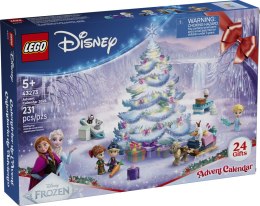 LEGO DISNEY PRINCESS Kalendarz adwentowy na 2025 rok 43273