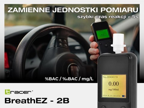 TRACER ALKOMAT BREATHEZ-2B PÓŁPRZEWODNIKOWY TRAALC47557
