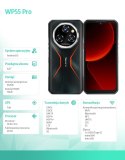 OUKITEL Smartfon WP55 Pro 5G 16/512GB IP69K Pomarańczowy