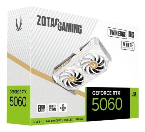 Karta graficzna ZOTAC GAMING GeForce RTX 5060 Twin Edge OC White