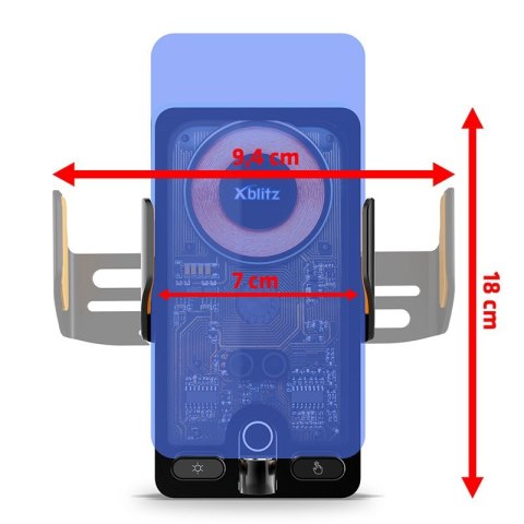 XBLITZ AUTOMAT UCHWYT SAMOCHOD.Z ŁADOWANIEM FX7