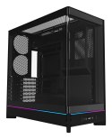 Obudowa PC Montech HS02, Midi-Tower, ATX, Szkło hartowane, ARGB