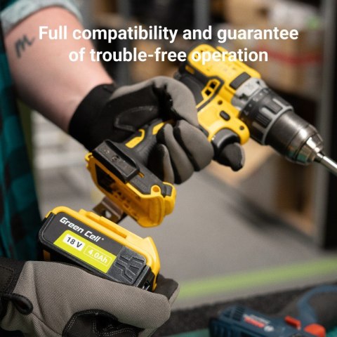 Green Cell Bateria do elektronarzędzi DeWalt XR 18V 9Ah