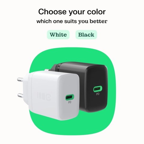 Green Cell Ładowarka sieciowa USB 30W 1x USB-C BIAŁA