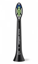 Philips Zestaw 2 końcówek Opitimal White HX6062/88 czarny