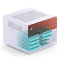 Jonsbo N4 WHITE zabezpieczenia & uchwyty komputerów Micro Tower Biały