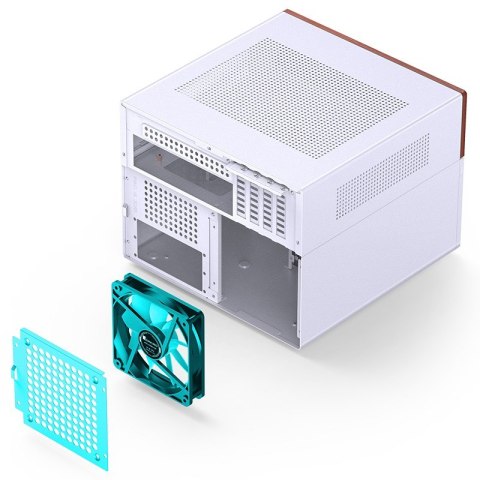 Jonsbo N4 WHITE zabezpieczenia & uchwyty komputerów Micro Tower Biały