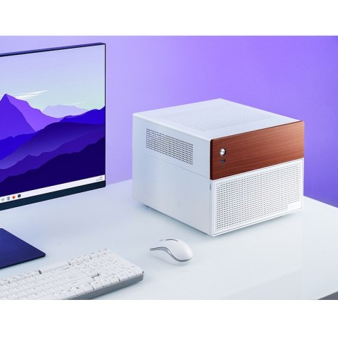 Jonsbo N4 WHITE zabezpieczenia & uchwyty komputerów Micro Tower Biały