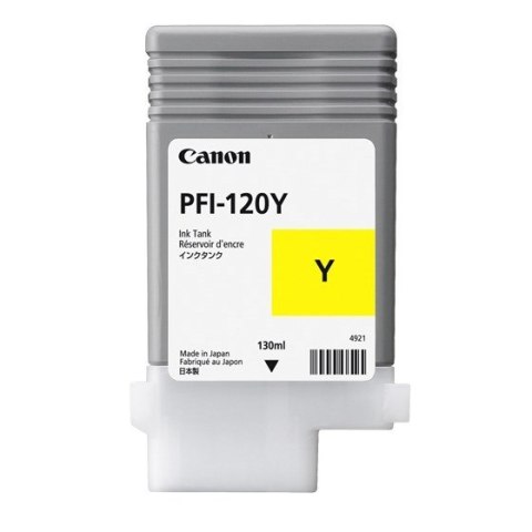 Tusz Canon 2888C001 PFI-120Y 130 ml Żółty