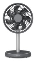 Wentylator Duux | Rize Flex | Wentylator stojący | Szary | Średnica 21 cm | Liczba biegów 4 | Oscylacja | 10 W