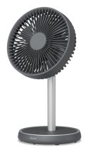Wentylator Duux | Rize Flex | Wentylator stojący | Szary | Średnica 21 cm | Liczba biegów 4 | Oscylacja | 10 W