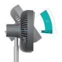 Wentylator Duux | Rize Flex | Wentylator stojący | Szary | Średnica 21 cm | Liczba biegów 4 | Oscylacja | 10 W