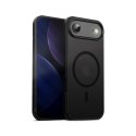 CRONG Hybrid Frost MAG Cover - Etui MagSafe iPhone Air Czarne
