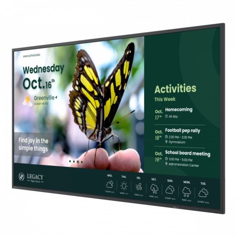 Benq Monitor wielkoformatowy 43 cale ST4304 4K/1200:1/ANDROID